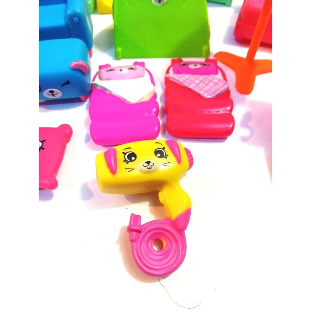 McDonald's Shopkins Happy Places Lot of  31 Furniture